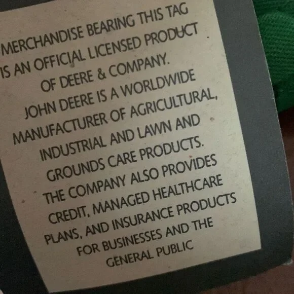 NWT Vintage John Deere Trucker SnapBack Hat Landis Bros, Inc, Lebanon Pennsylvan